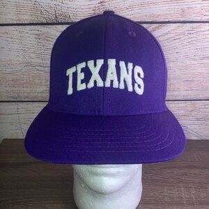 90’s Rothers Tarleton State University Purple Texans Hat Adjustable